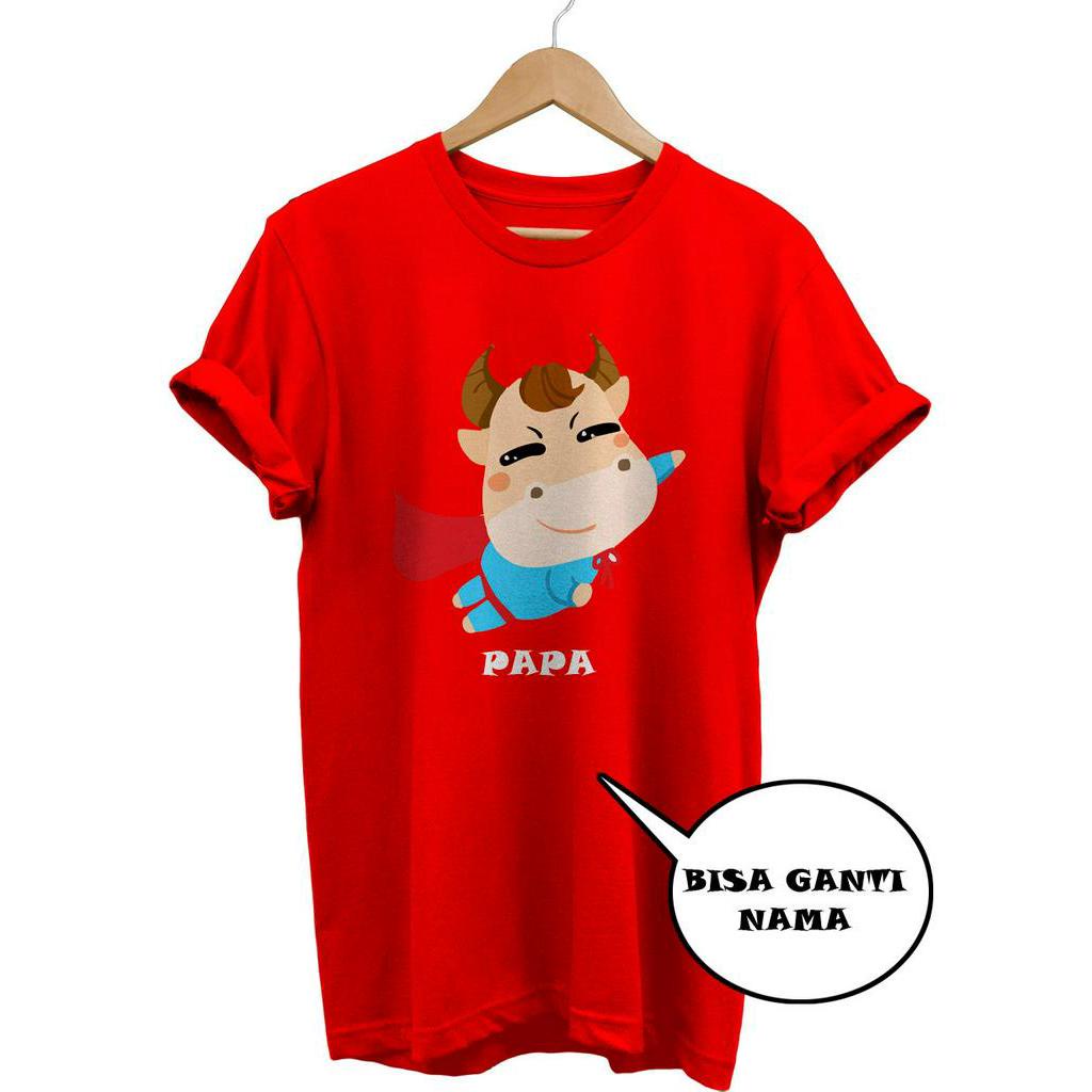 KAOS TSHIRT SINCIA IMLEK 2021 MOO SUPER hero kerbau terbang COMBED 30S