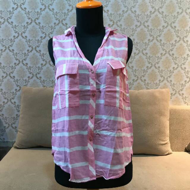 Zara basic, zara blouse, kemeja zara, zara preloved