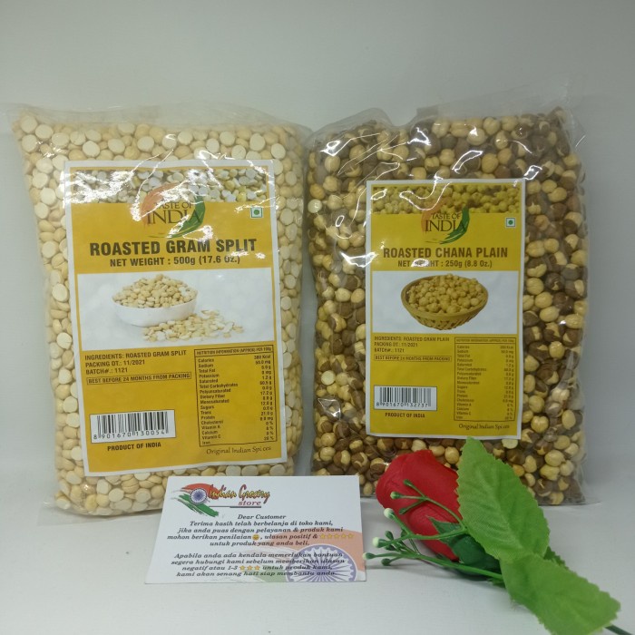 

ROASTED CHANA TASTE OF INDIA 250 GR - CHANA PLAIN