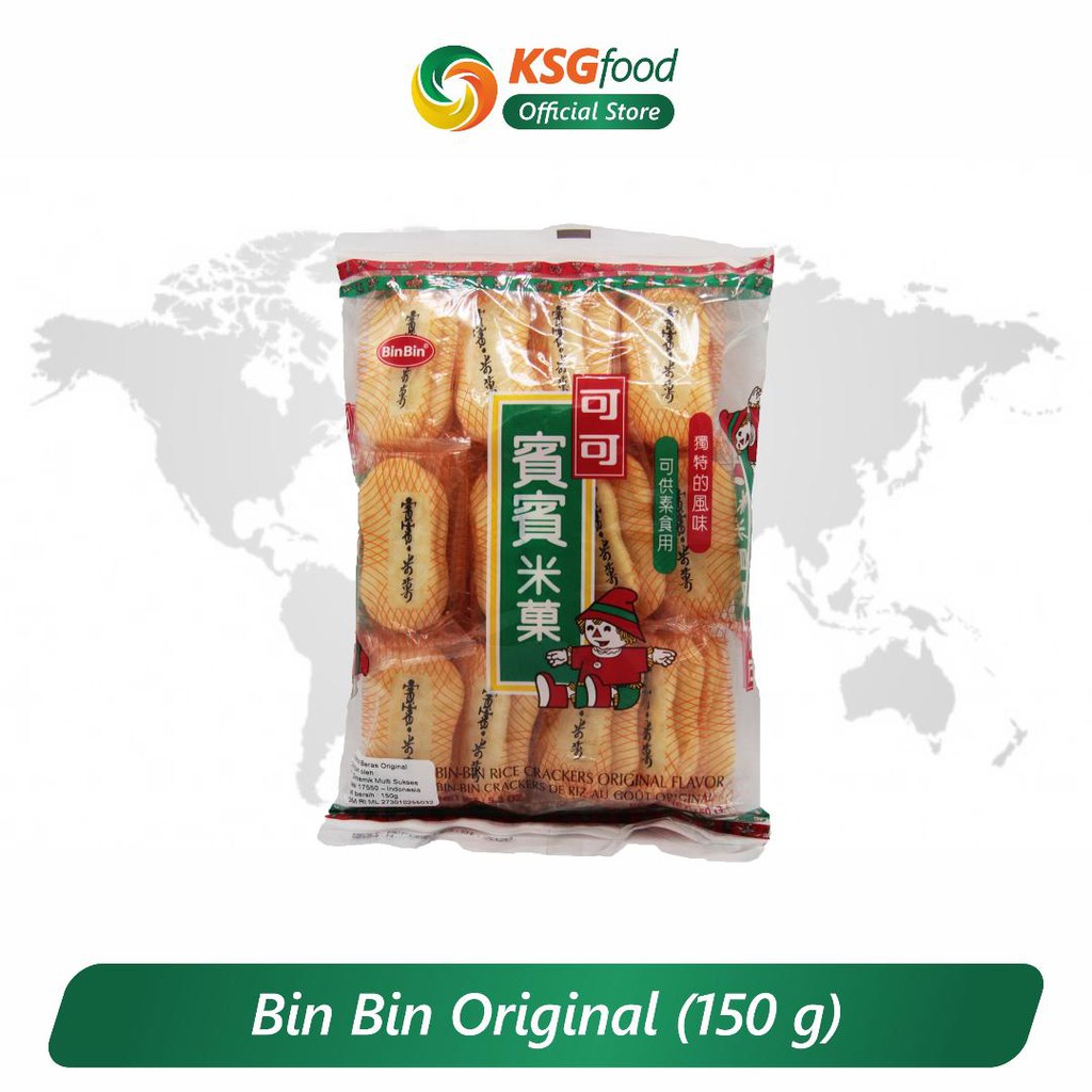 

BIN BIN ORIGINAL Rice Crackers 150GR