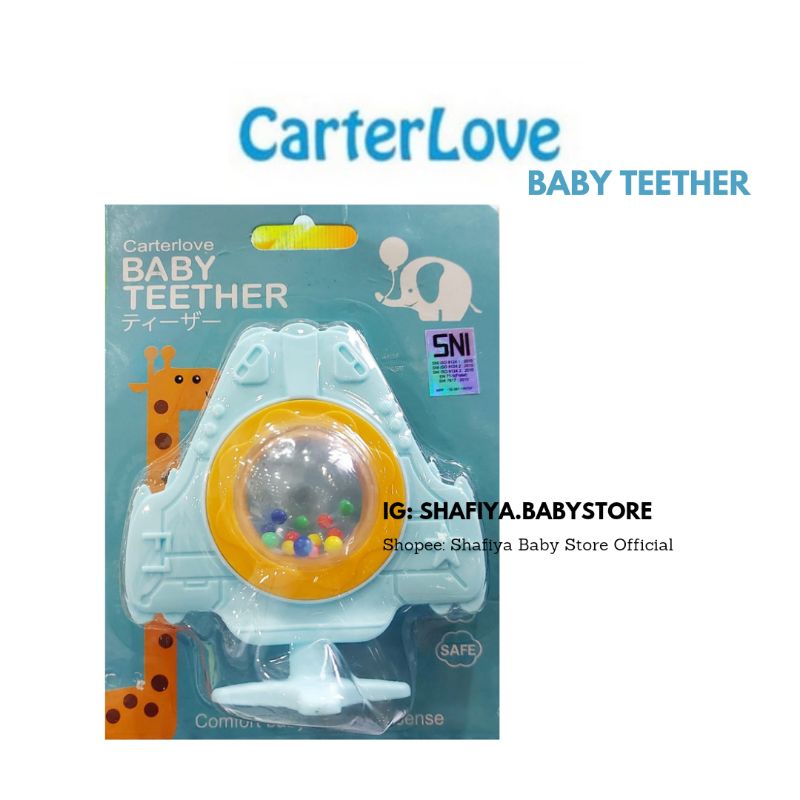 CarterLove Baby Teether Rocket Gigitan Bayi BPA Free SNI