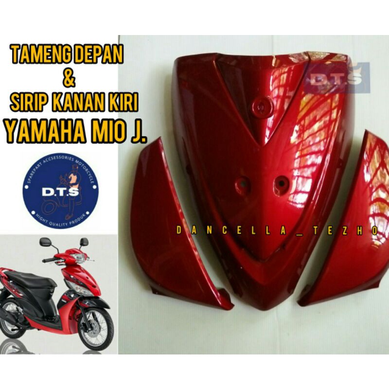 COVER BODY BODI DEPAN MIO J TAMENG DEPAN MIO J + SIRIP KANAN KIRI