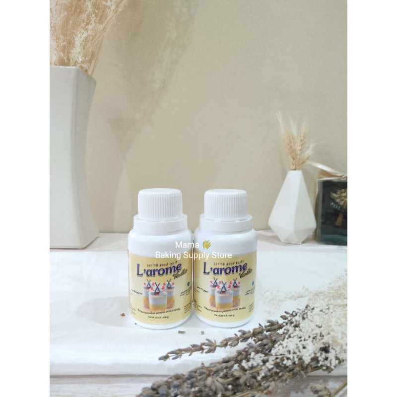 L Arome Larome Perisa Pasta Vanilla Vanila Paste Liquid Larome 100 Gr Shopee Indonesia