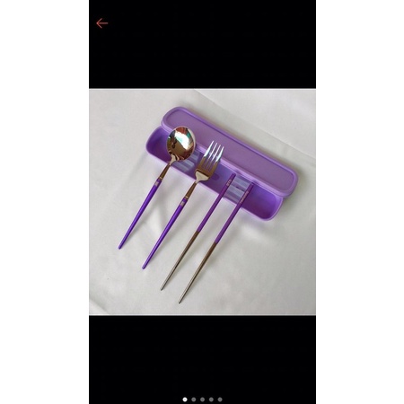 SET GARPU SENDOK SUMPIT BTS / PERLENGKAPAN MAKAN BTS / SENDOK BTS / GARPU BTS / SUMPIT BTS