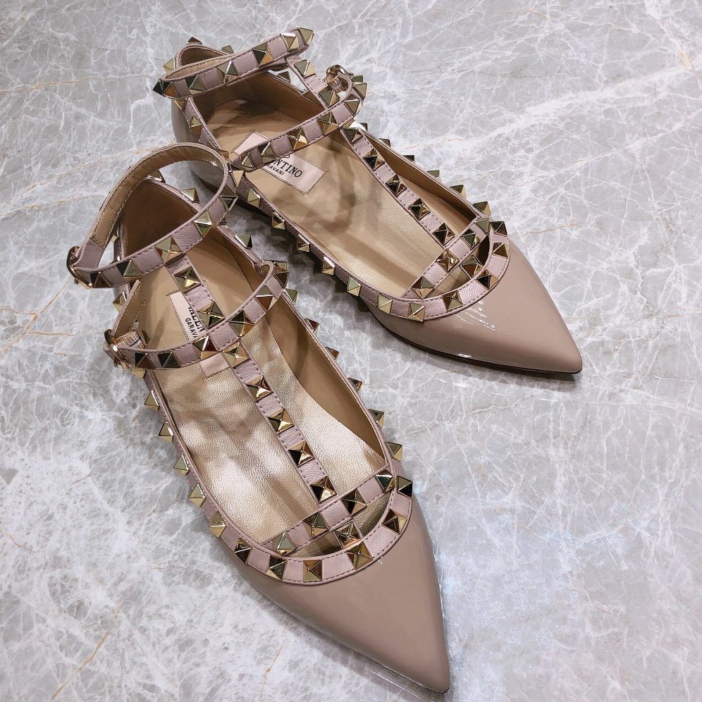 Valentino 2 Sepatu Flat Shoes Untuk Wanita 35-39