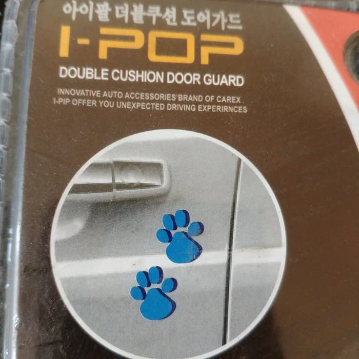 pelindung pintu doorguard pintu mobil motif kaki beruang