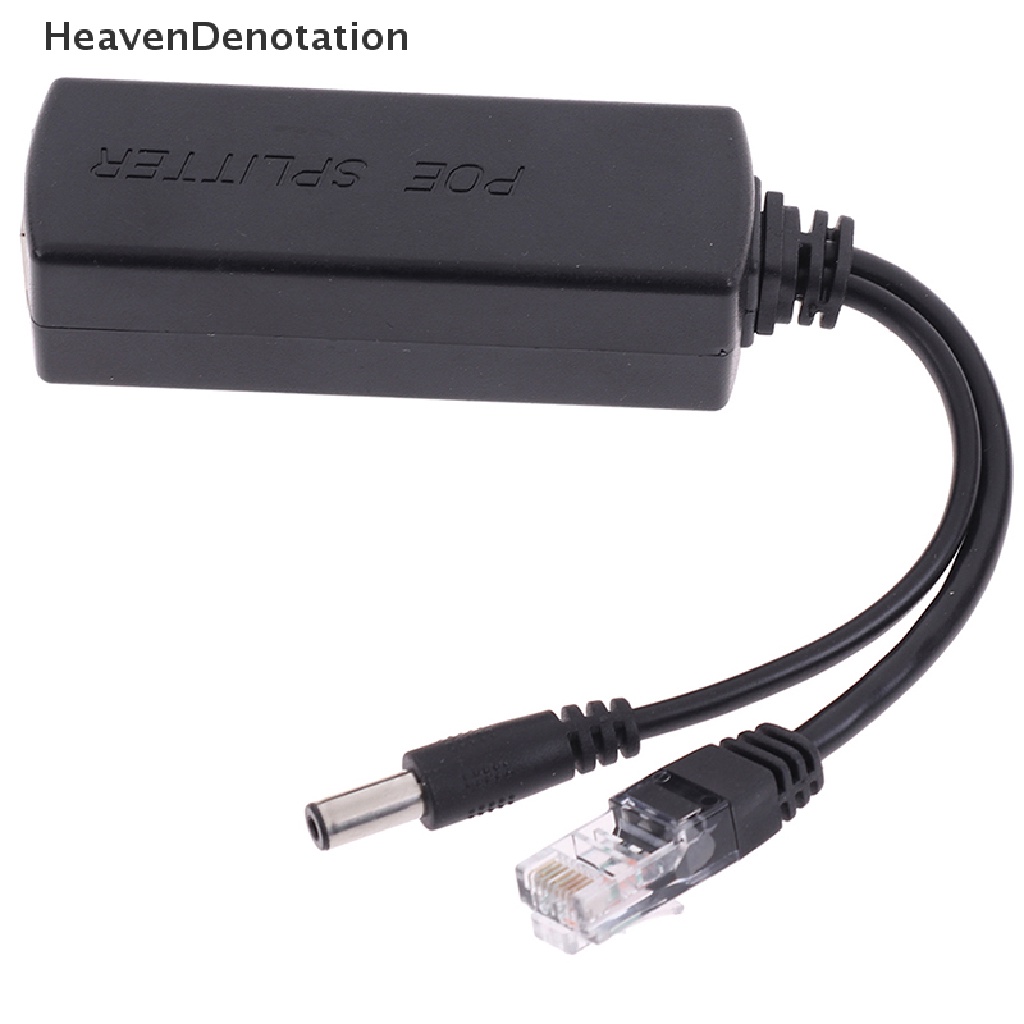 (Heavendenotation) Splitter Power Over Ethernet 48v Ke 12v 2.4a Ieee802.3