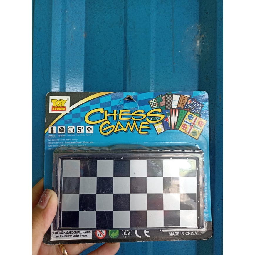 MAINAN ANAK CATUR/ CATUR KECIL PLASTIK MURAH ADA MAGNET