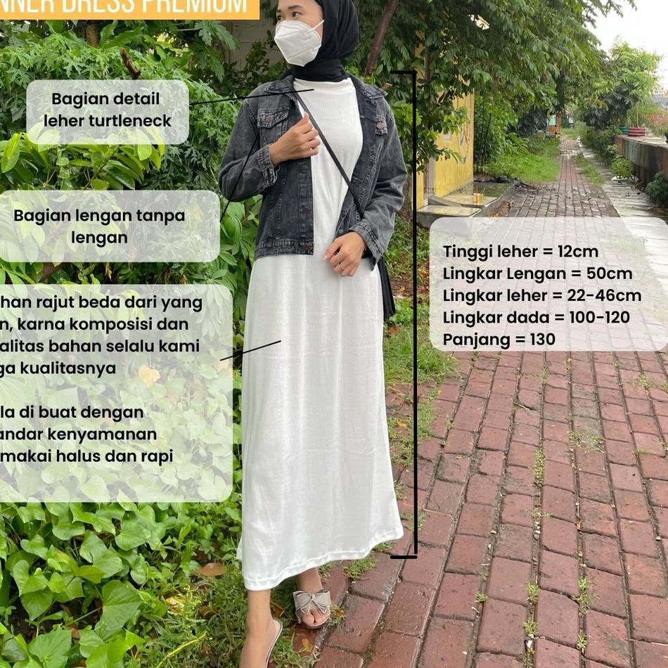 0PP LONG DRESS TANPA LENGAN /LONG DRESS WANITA MUSLIMAH/DRESS KOREAN MPpj pj@