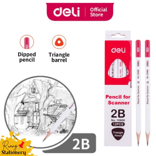 

DELI Pensil 2B For Computer 10900