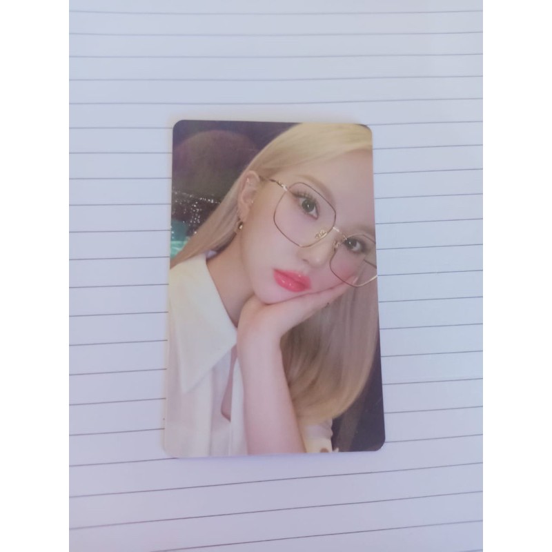 Photocard Eunha Walpurgis Night Official