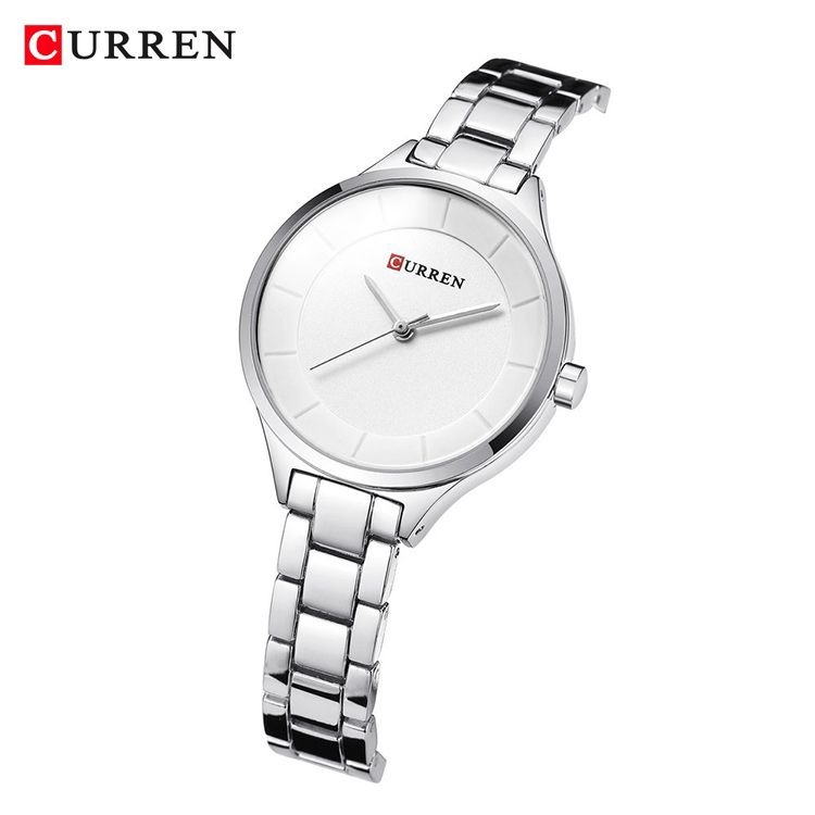 CURREN 9015 Jam Tangan Wanita Analog Stainless Steel WK-SBY