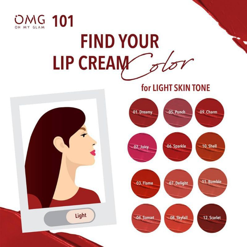 OMG Lip Cream | OMG Socialite Edition BPOM Lazetta