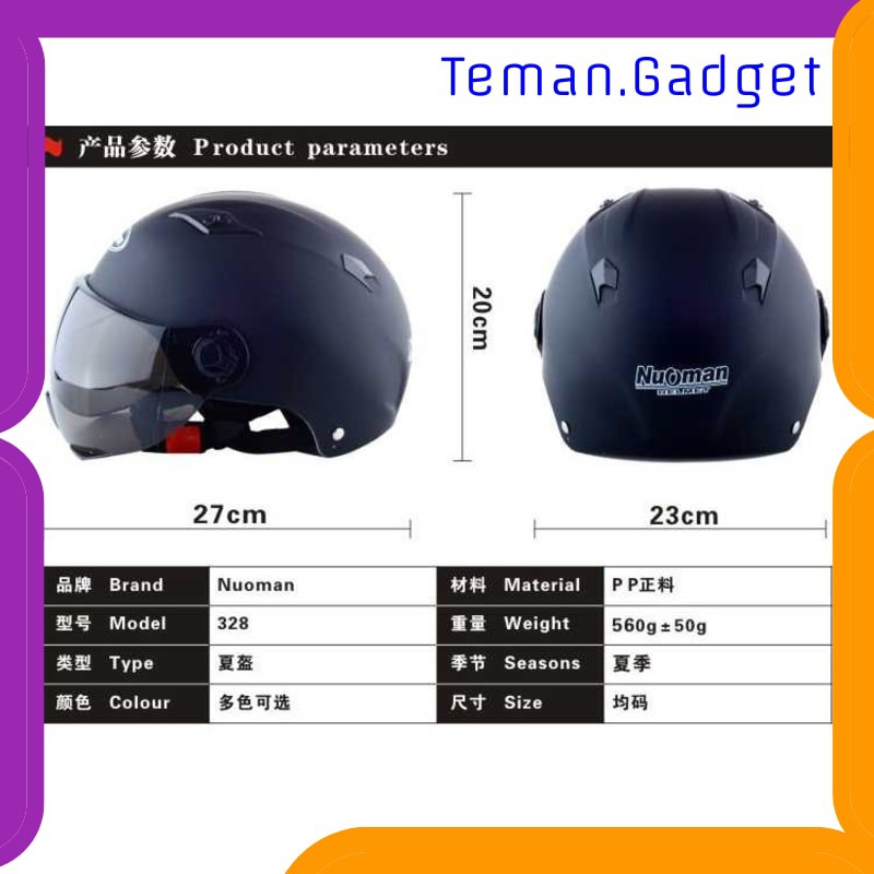 TG-IB389 TAFFSPORT HELM SEPEDA SKUTER MOTOR ELEKTRIK HALF FACE - 328