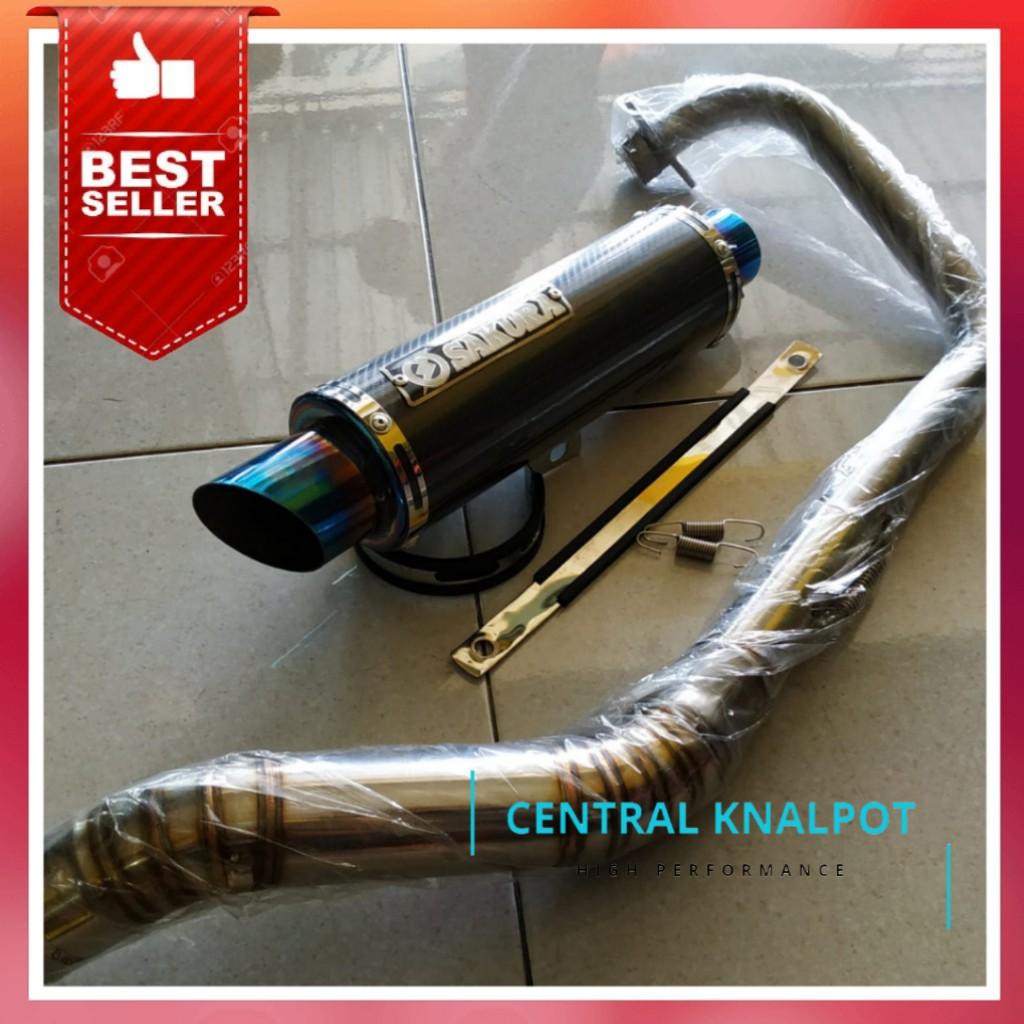 Knalpot Racing Sakura Karbon, KnalpotRacing motor R15 V3,Xabre,Honda,CB150R,Jupiter MX,vixion,gsx15