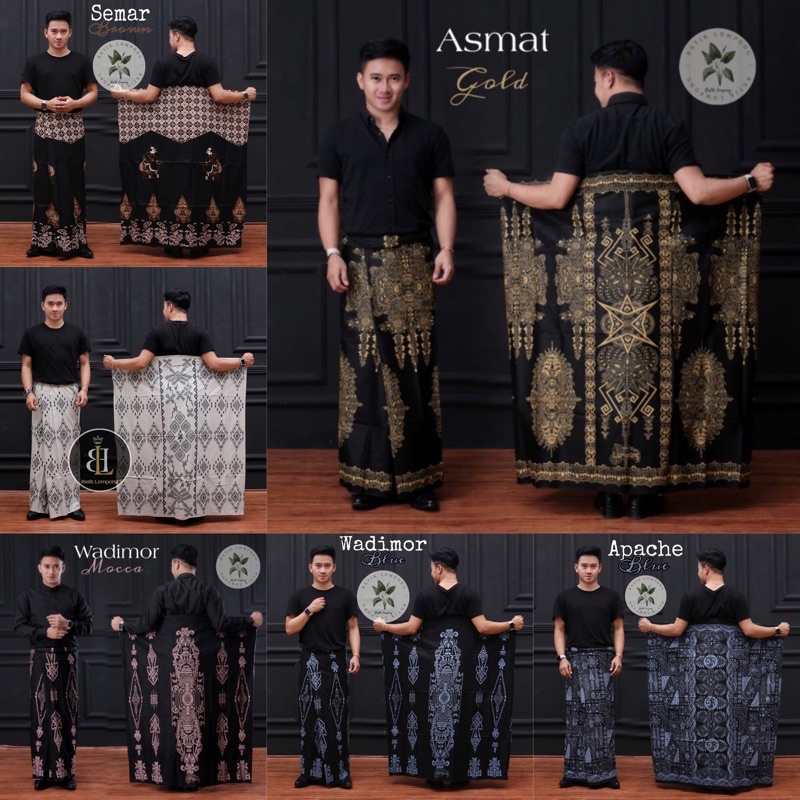 Sarung Batik Pria | Sarung Koran | Batik Lompong | Motif Wayang Punakawan Bimasena Wadimor COD