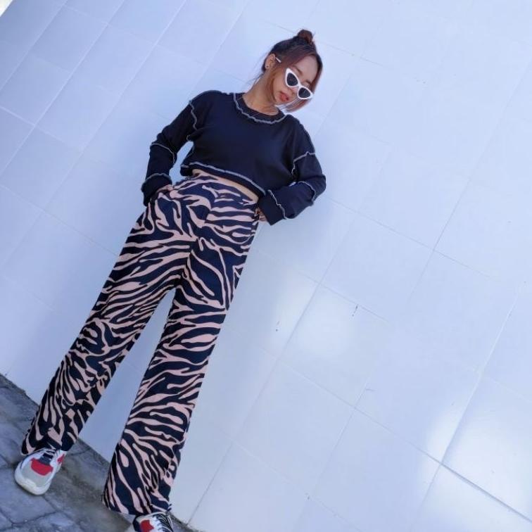 KULOT ZEBRA / KULOT ANIMAL / CELANA KULOT WANITA / KULOT MOTIF ZEBRA "GRD. 289937"