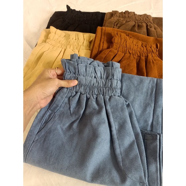 ALEEYA Kulot Suede Panjang / Aurora Suede Cullotes (3102)