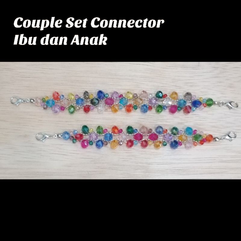 Couple Set Mask Connector - Konektor Masker Pasangan Ibu dan anak
