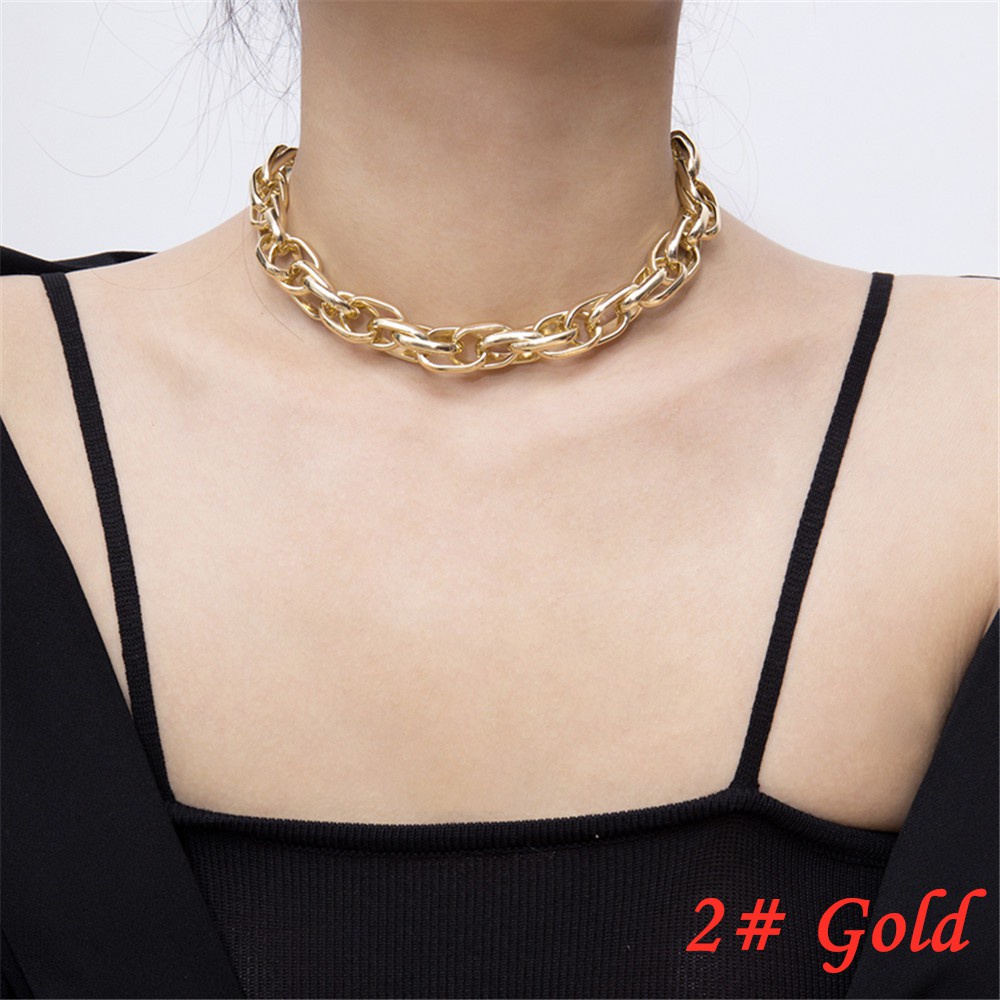 Korean Long Section Pendant Elegant Necklace Women Ladies Simple Accessories Fashion Jewelry Decor-2# Gold