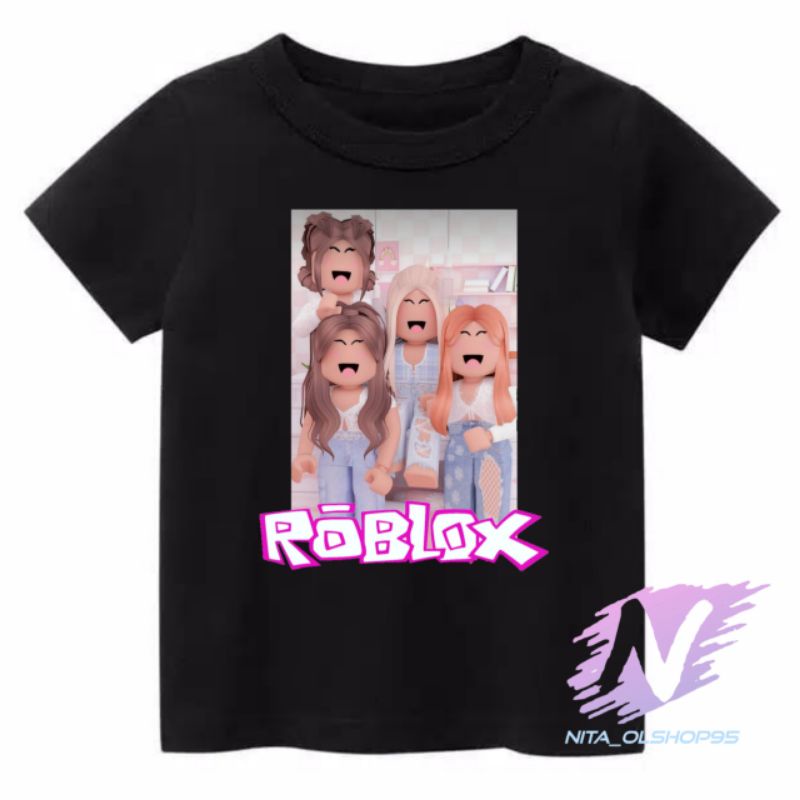 kaos roblox anak baju anak character roblok girl