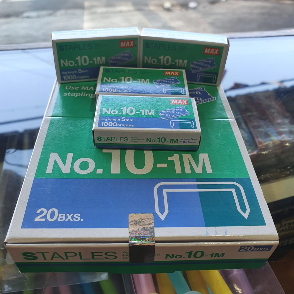 

ISI STAPLES MAX NO 10 ( 1 pcs )