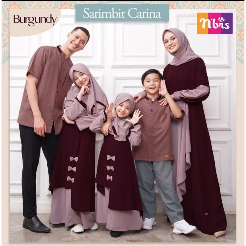 SARIMBIT NIBRAS 2021 couple / seragam keluarga