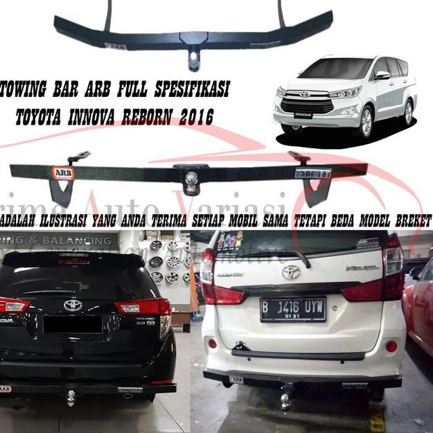 ¢` TOWING BAR ARB BESI BUMPER BELAKANG TOWING BAR - INNOVA REBORN 2016 - PENDEK