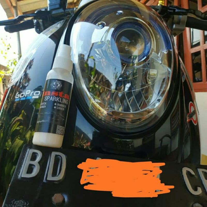 Pengkilap Body Motor / Mobil Insta Sparkling 100ml Dijamin Kinclong