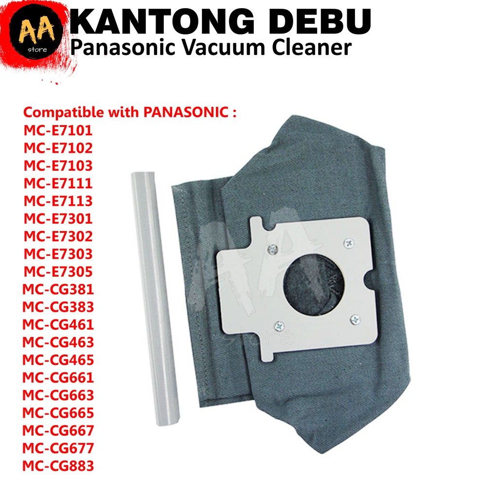 Kantong Debu Filter Bag Vacuum Cleaner Penyedot Debu PANASONIC Seri MC-E7103