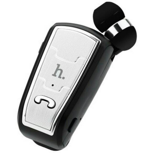 HOCO Clip-on Bluetooth Headset Earphone - E4 - Black