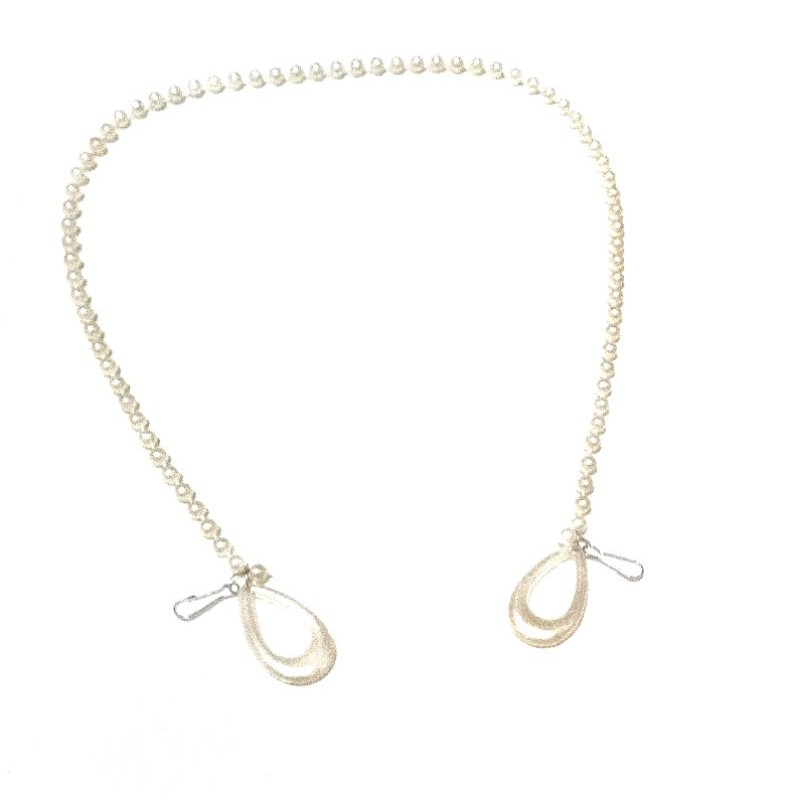Kalung Gantungan Masker Strap Hanging Mask Korean Teardrop Pearl String Series