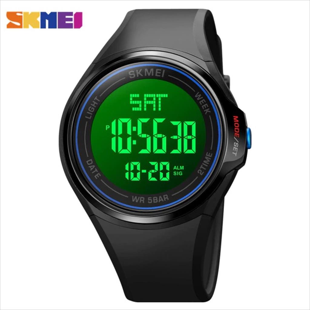 SKMEINDONESIA ™ • SKMEI 1810 ORIGINAL Jam Tangan Pria Rubber Digital