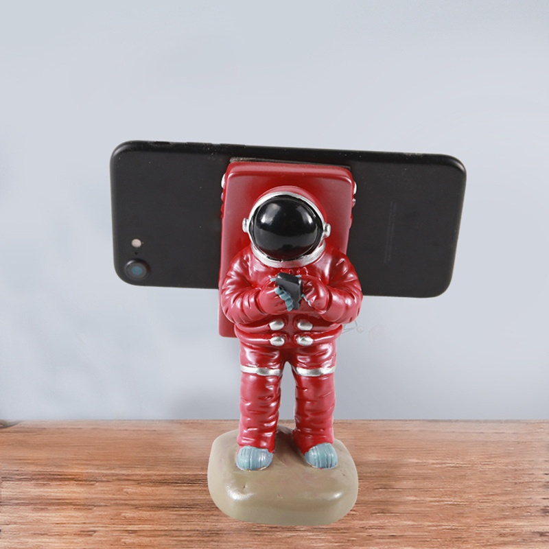 Btsg Untuk Kreatif Astronot Stand Tablet Spaceman Bracket Resin Telepon Hol