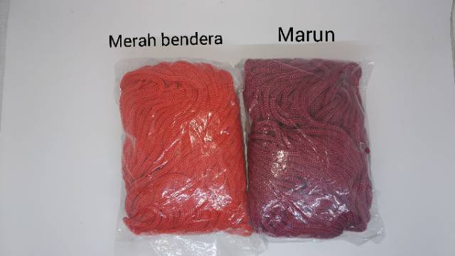 [Bagian 1] Tali kur 3mm, merk panda 80 gram(+- 30 meter) bahan kerajinan