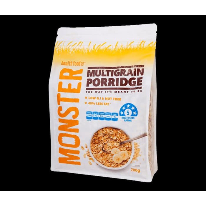

Monster Multigrain Porridge 700 gr / Ceraal Oat /Sarapan Sehat Jantung