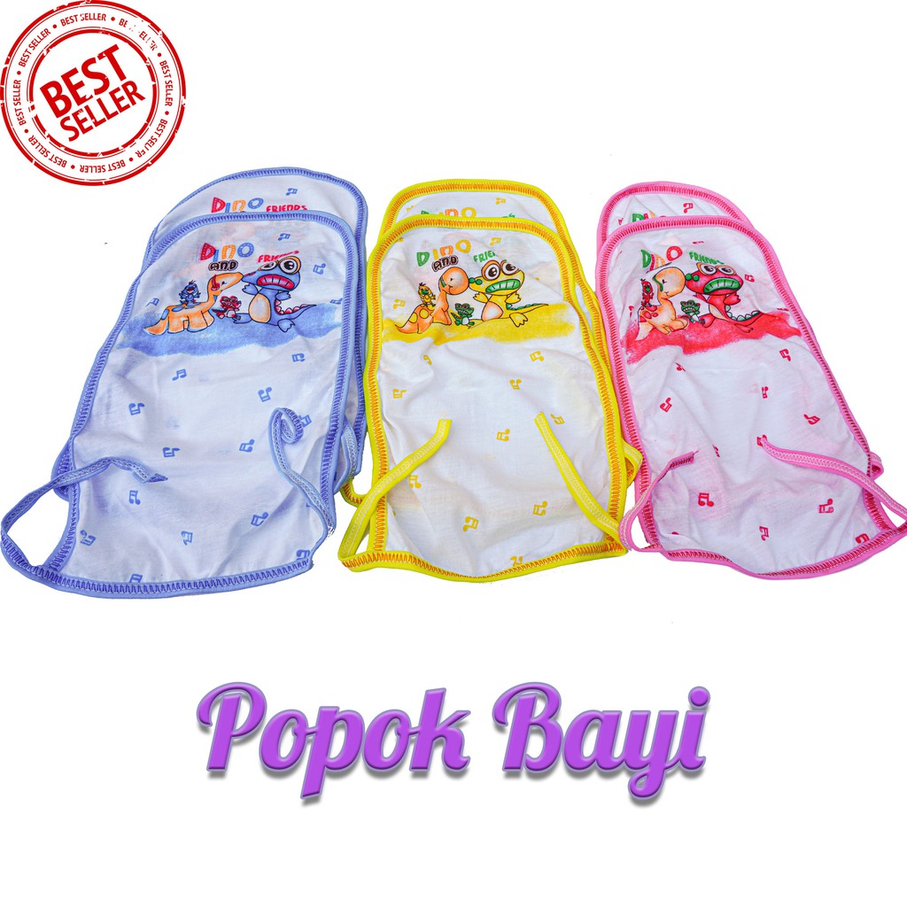 12Pcs popok Kain bayi  popok bayi popok tali murah ( 1 lusin )