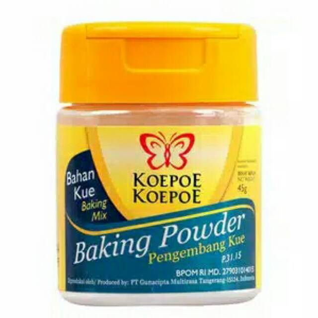 

KOEPOE KOEPOE BAKING POWDER 45GR KOEPOE PENGEMBANG KUE