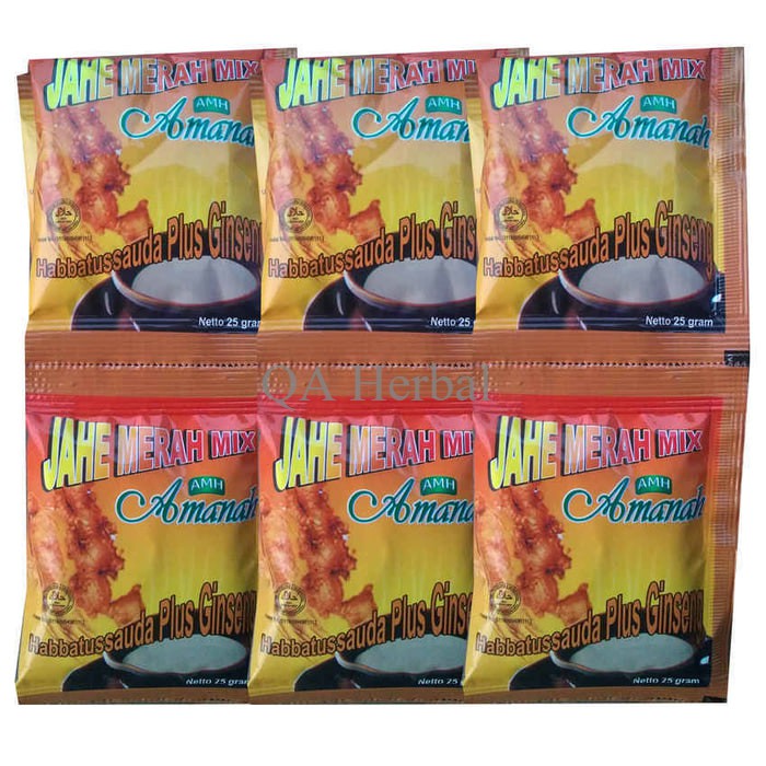 

JAHE MERAH MIX AMANAH SUPER 1DUS 200PCS | AA192