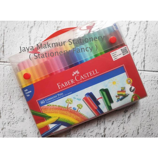 

Connector pen Faber-Castell 60 warna