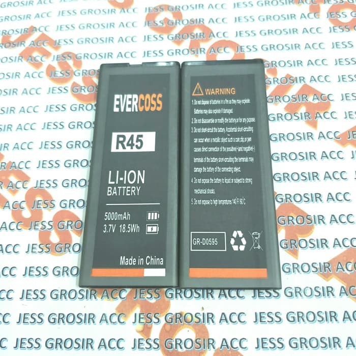 Baterai Battery Original Double Power Evercoss R5C , R45 Winner X Glow