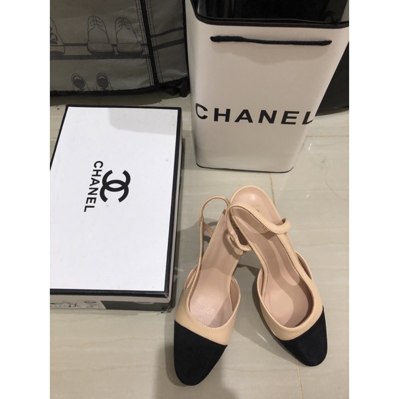 sepatu chanel from batam second uk 38