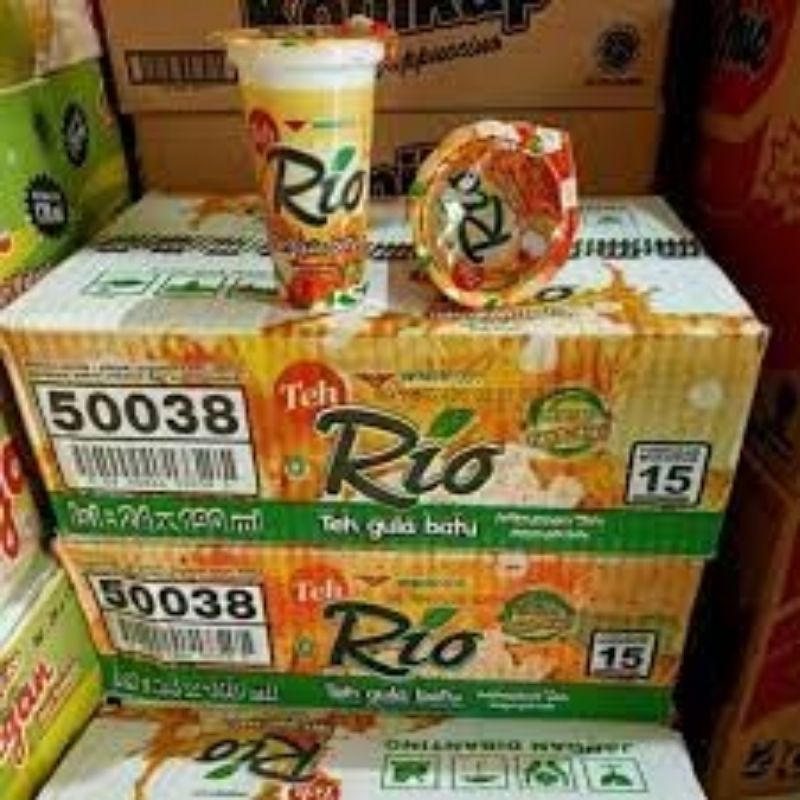 

Teh Rio Cup Original 160ml isi 24pcs/Dus