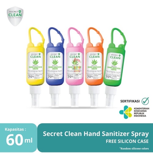 Secret Clean Antiseptic Hand Sanitizer Spray 60ml