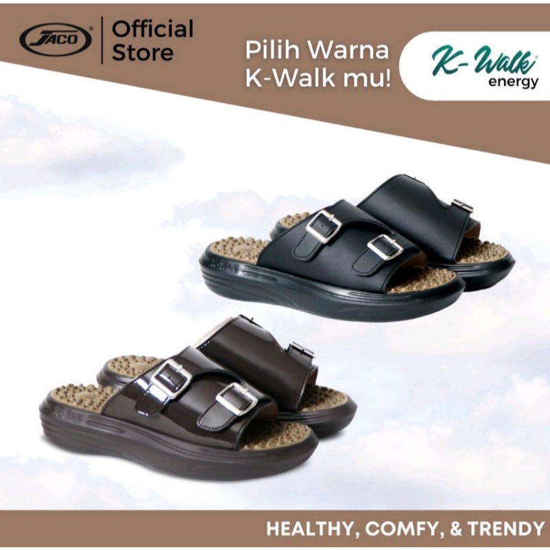 K-Walk Energy Kozuii Sandal Kesehatan Terapi Refleksi Sandal
