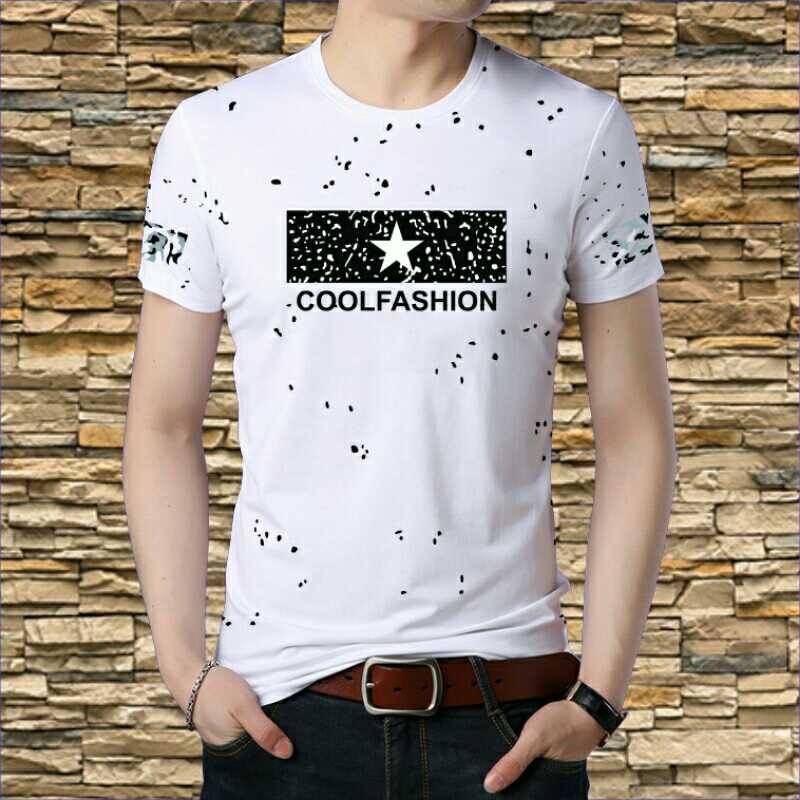 BAJU KAOS COWOK ATASAN MOTIF PRIA COOL FASHION DISTRO PREMIUM