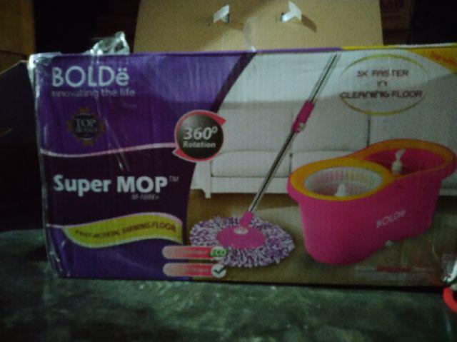 Bolde Alat Pel Super Mop Type M-169x Plus (+)  Wonder Mop Pel Putar Otomatis Modern Praktis