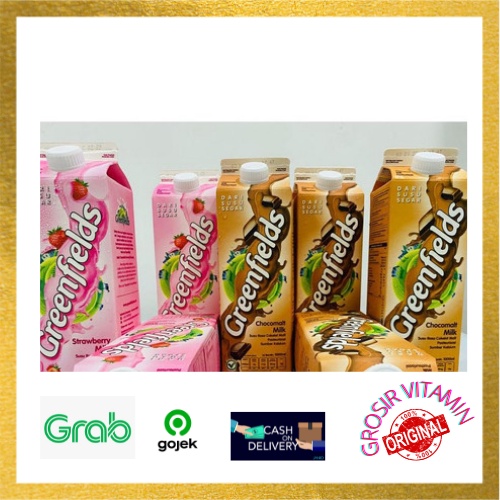 

Susu Greenfields Fresh Milk All Varian 1Ltr Coklat Strawberry