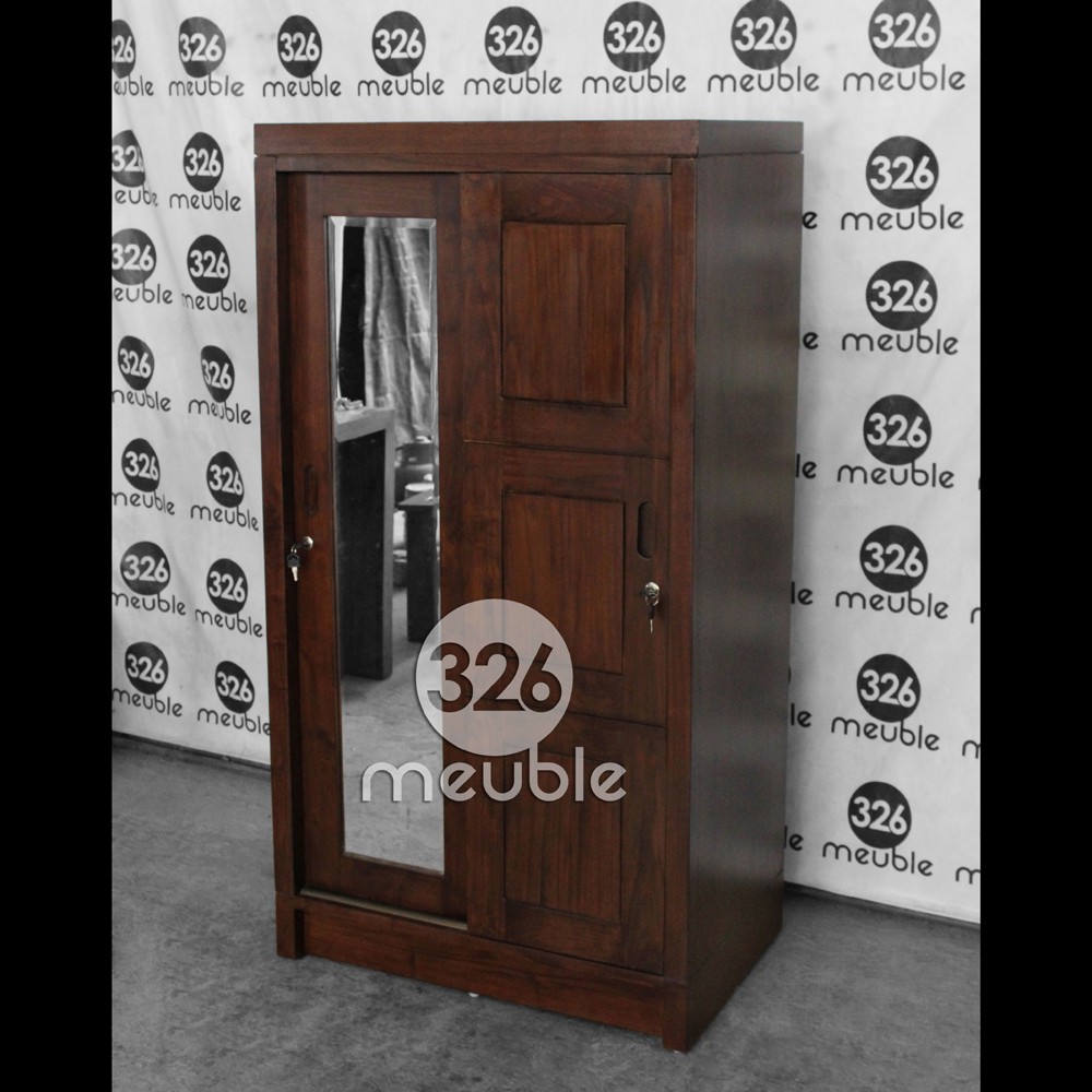 Almari Pakaian Anak Minimalis Sliding - Lemari Pakaian Anak Minimalis