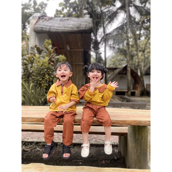 RACHIDKIDS / SETELAN ANAK KEMBAR /OMAR DAN HANA SET